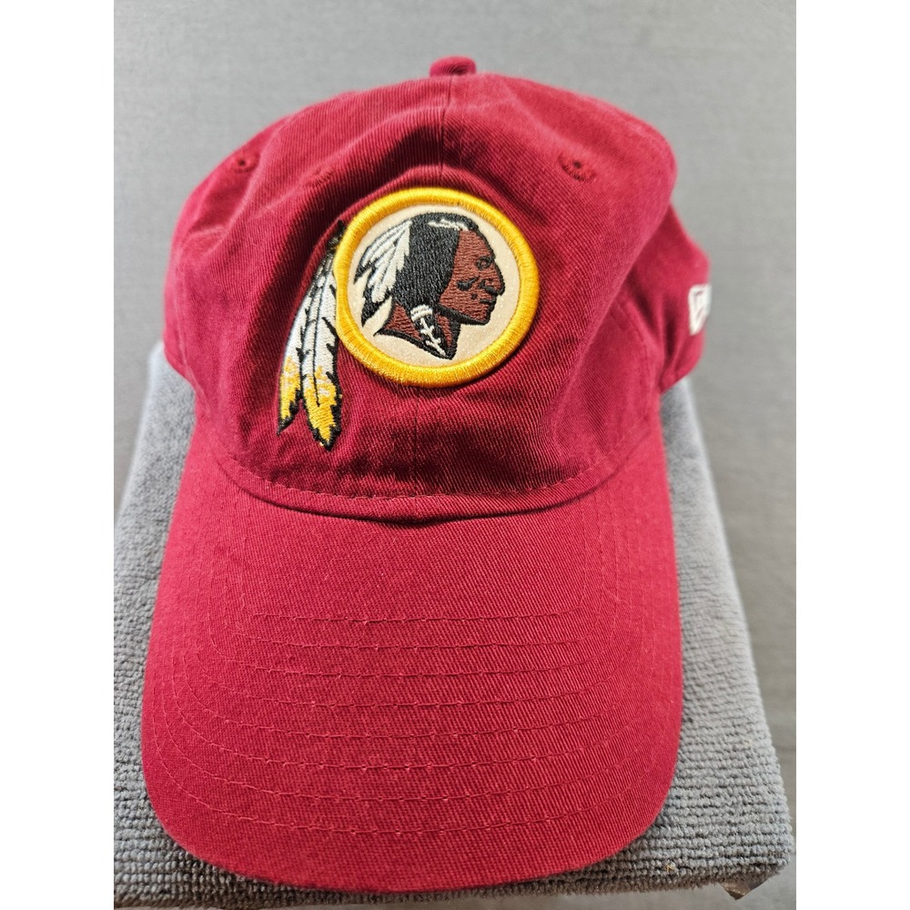 New Era 9TWENTY Washington Redskins Hat Womens Burgundy NFL Adjustable Cap